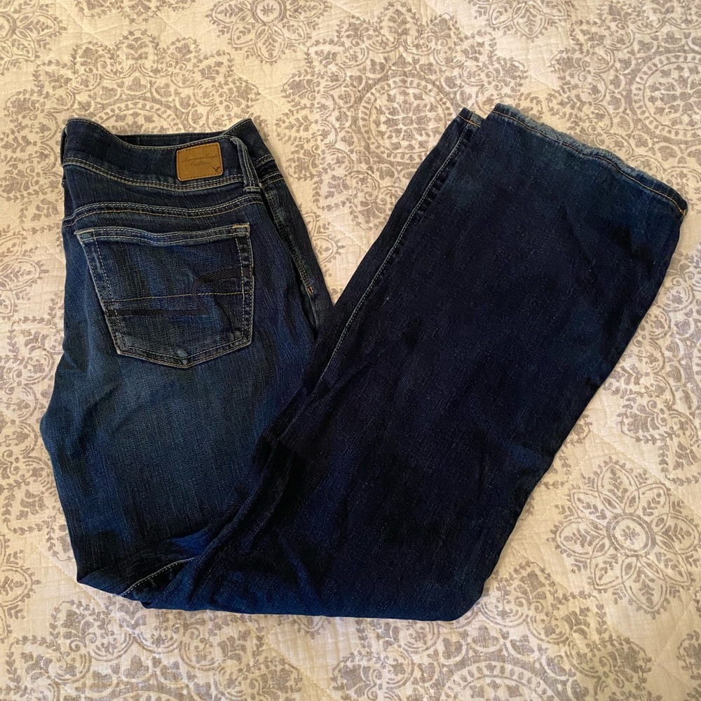 🇺🇸🦅 American Eagle Outfitters Slim Boot Stretch Jeans 8 Regular 🦅🇺🇸